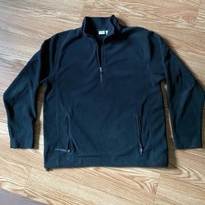 Men’s Falls Creek Black Fleece Pullover